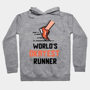 World's Okayest Runner Hoodie